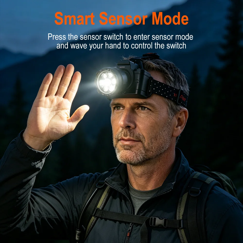 BORUiT 7 LED Ultra Bright Indu - Outdoor Hunting Bike ulasan dan harga