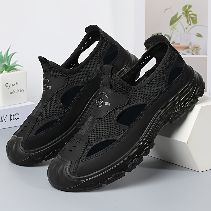 Men Closed Toe Hiking Sandals  - Fishing Waders Breathable ulasan dan harga