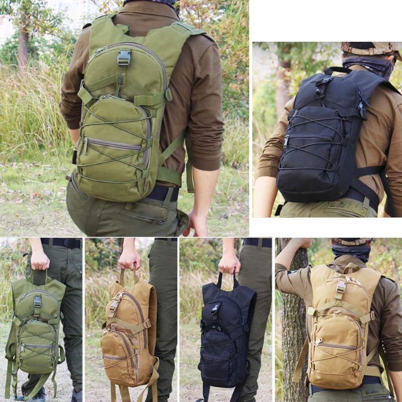 15L Molle Tactical Backpack 80 - Outdoor Hunting Bike ulasan dan harga
