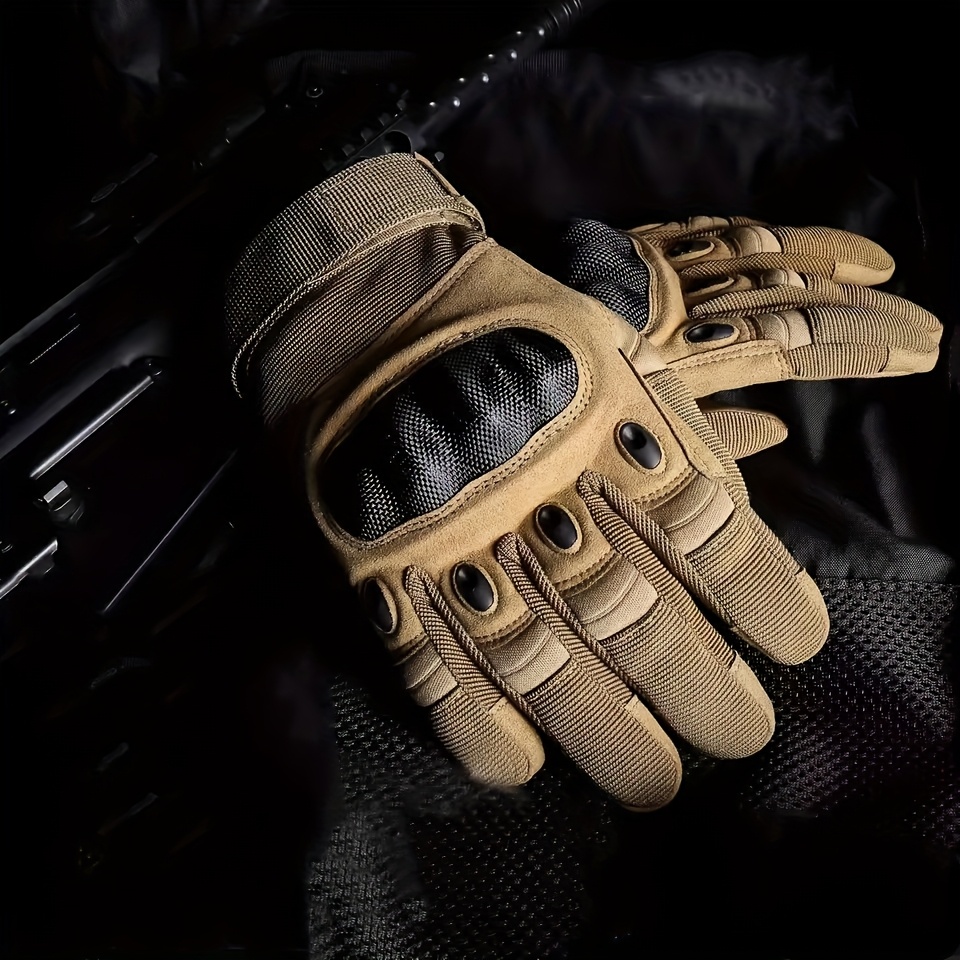 New Men's Full Finger Tactical - Outdoor Hunting Gloves ulasan dan harga