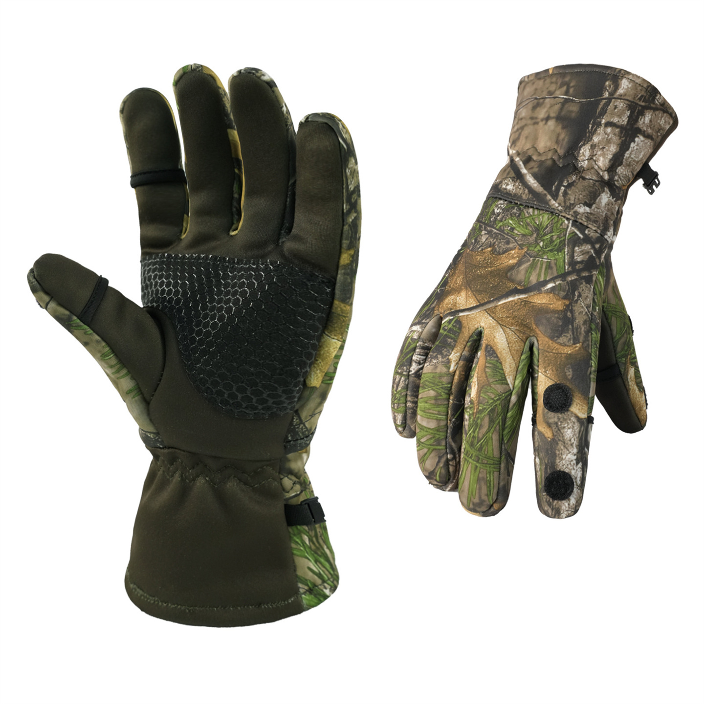 Outdoor Bionic Hunting Camoufl - Outdoor Hunting Gloves ulasan dan harga
