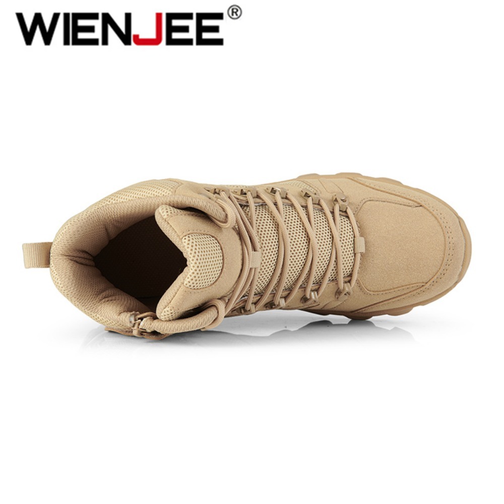 Upgraded Tactics Combat Traini - Hunting Outdoor Boots ulasan dan harga