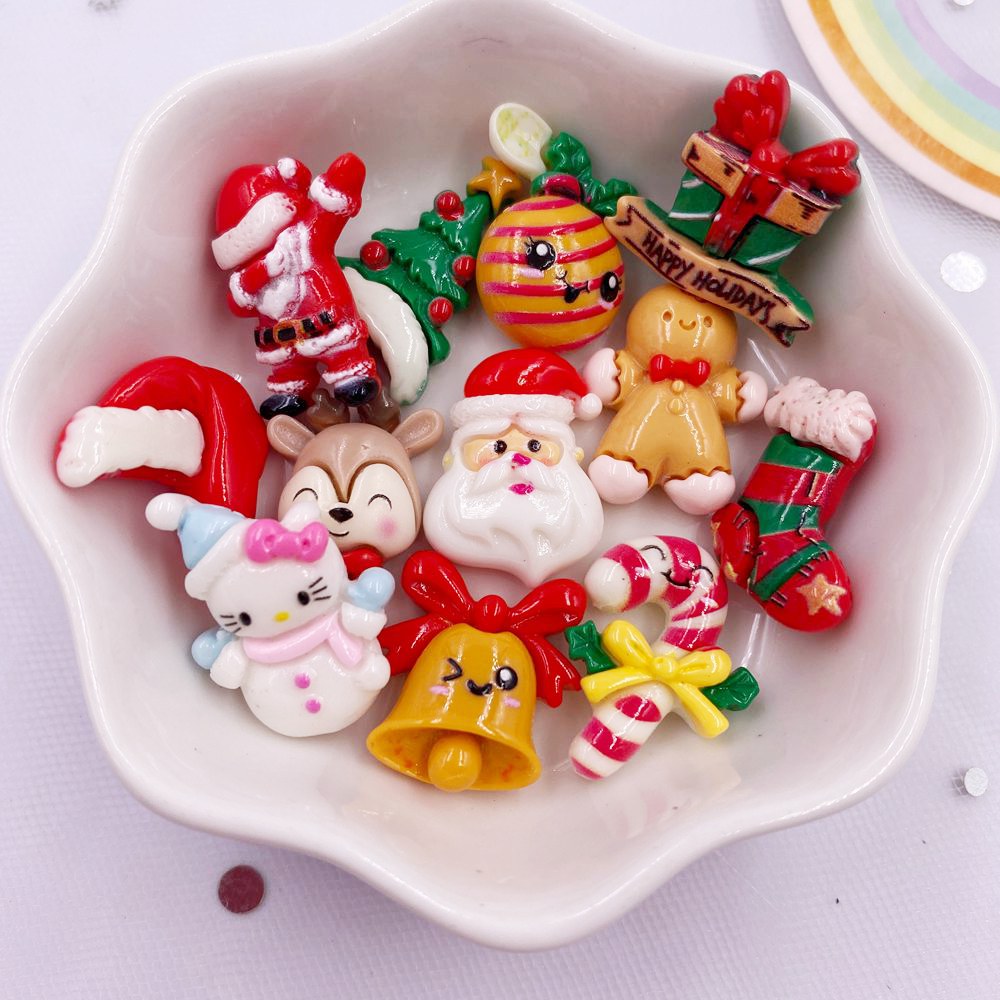 12PCS Resin Kawaii Colorful Mi - Elk Bugle Call ulasan dan harga