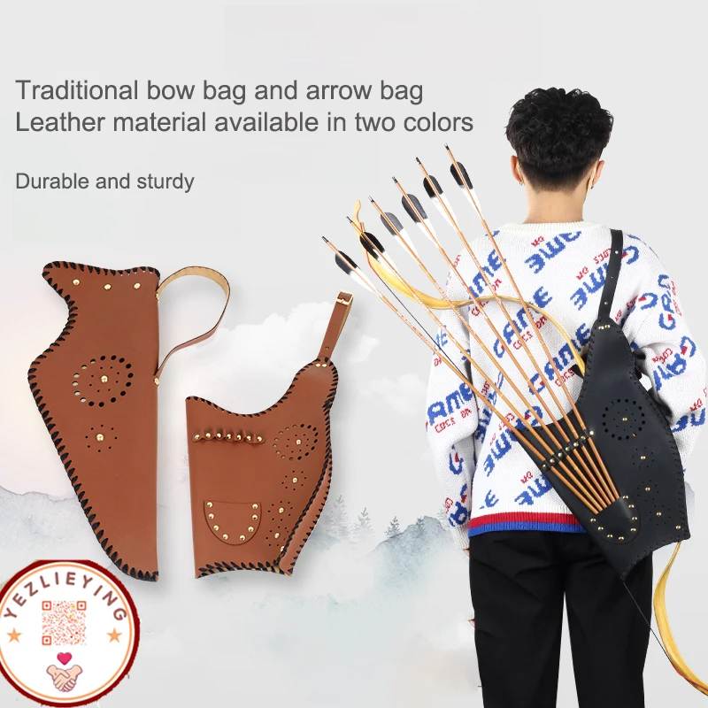 1Set Bow Bag Bow Arrow Holder  - Quiver Arrow Back ulasan dan harga