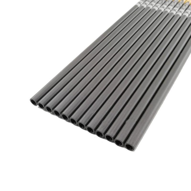 12PCS V1  Spine 350 400 450 50 - Arrow Carbon Shaft ulasan dan harga
